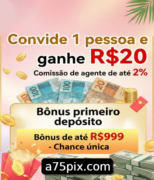 Bônus ao se registrar no a75